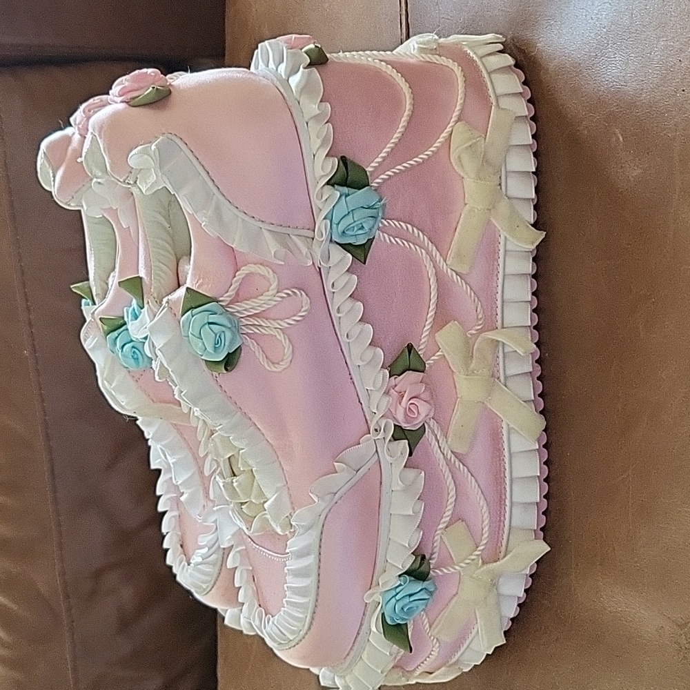 Dolls Kill cake platform sneakers